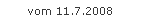 vom 11.7.2008