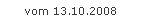 vom 13.10.2008