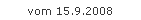 vom 15.9.2008